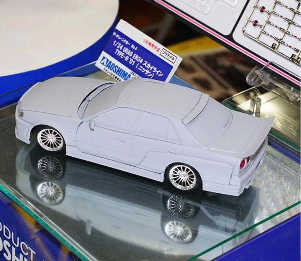 Сборная модель Nissan Skyline R34 Type-R URAS - миниатюра 8