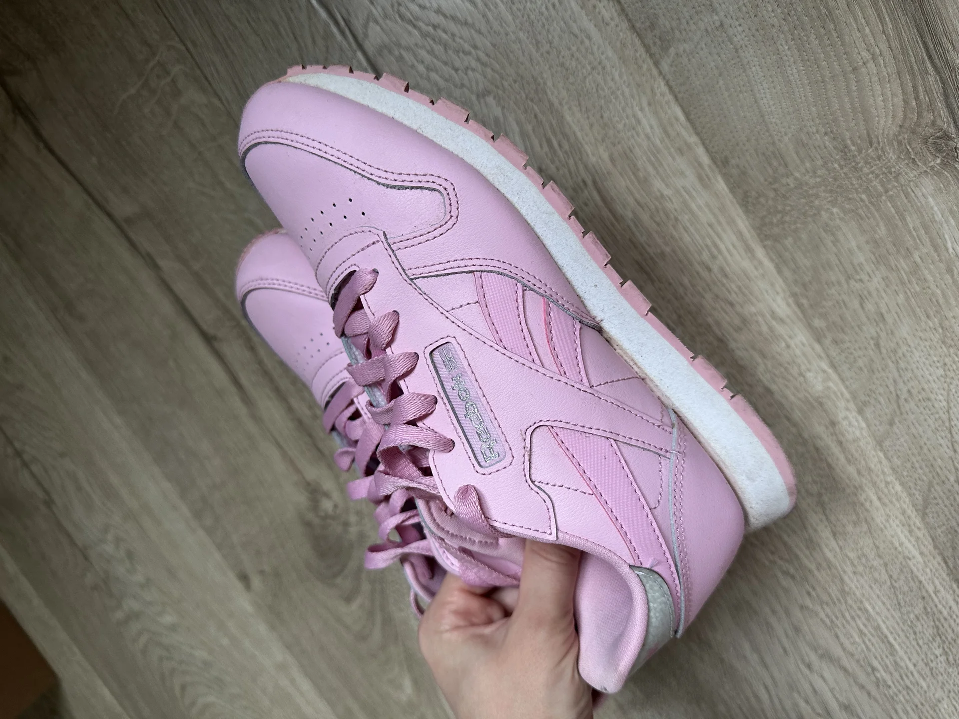 Кроссовки Reebok classic leather (US4,RU36) - изображение 1