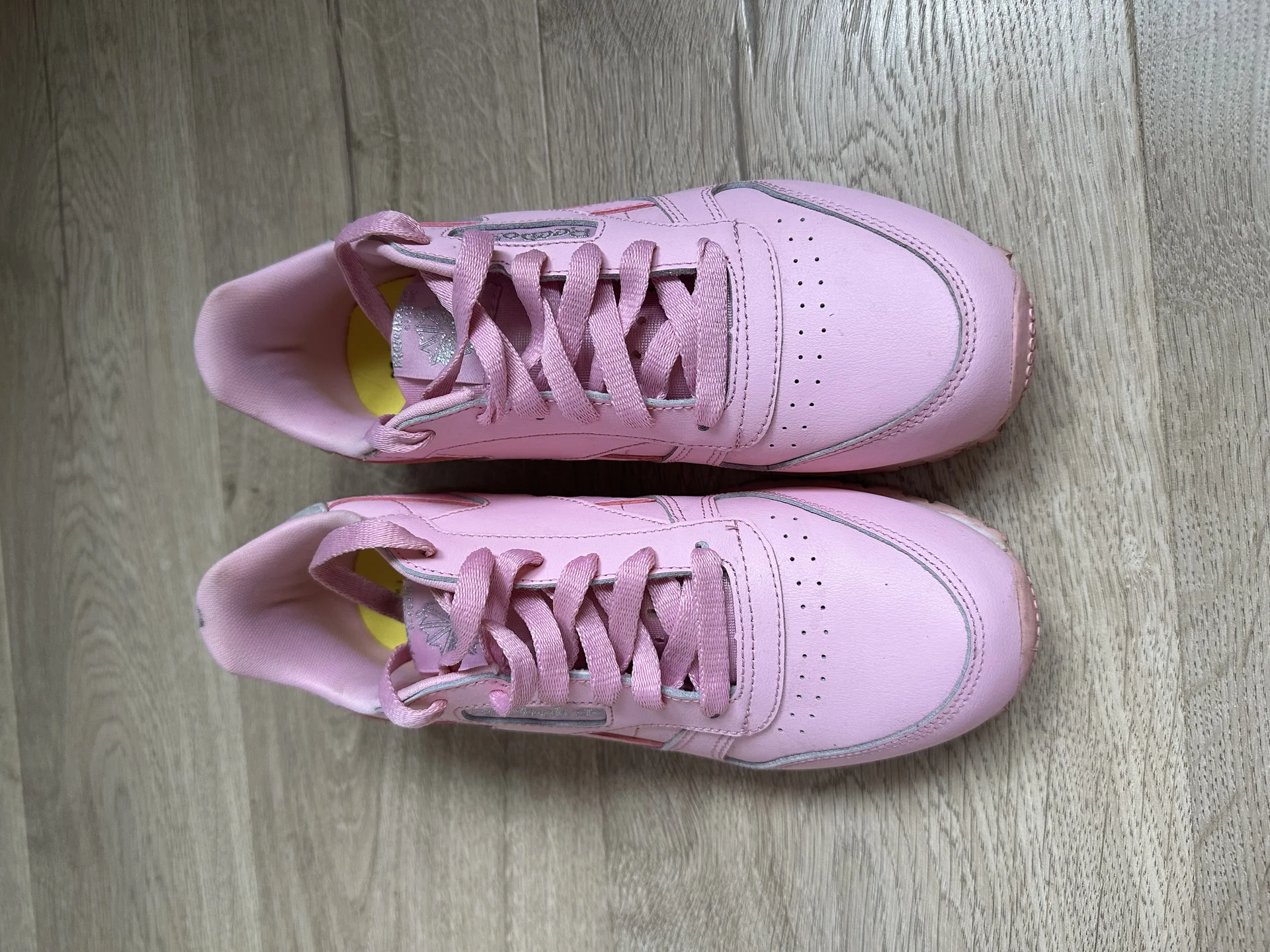 Кроссовки Reebok classic leather (US4,RU36) - миниатюра 2