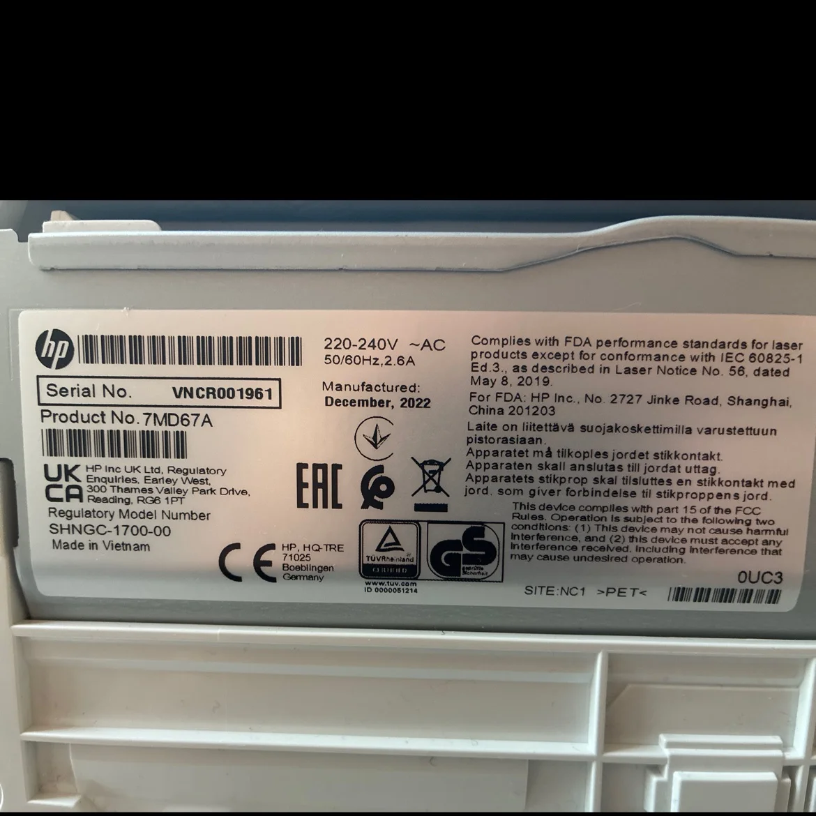 Принтер HP LaserJet M111a - миниатюра 3