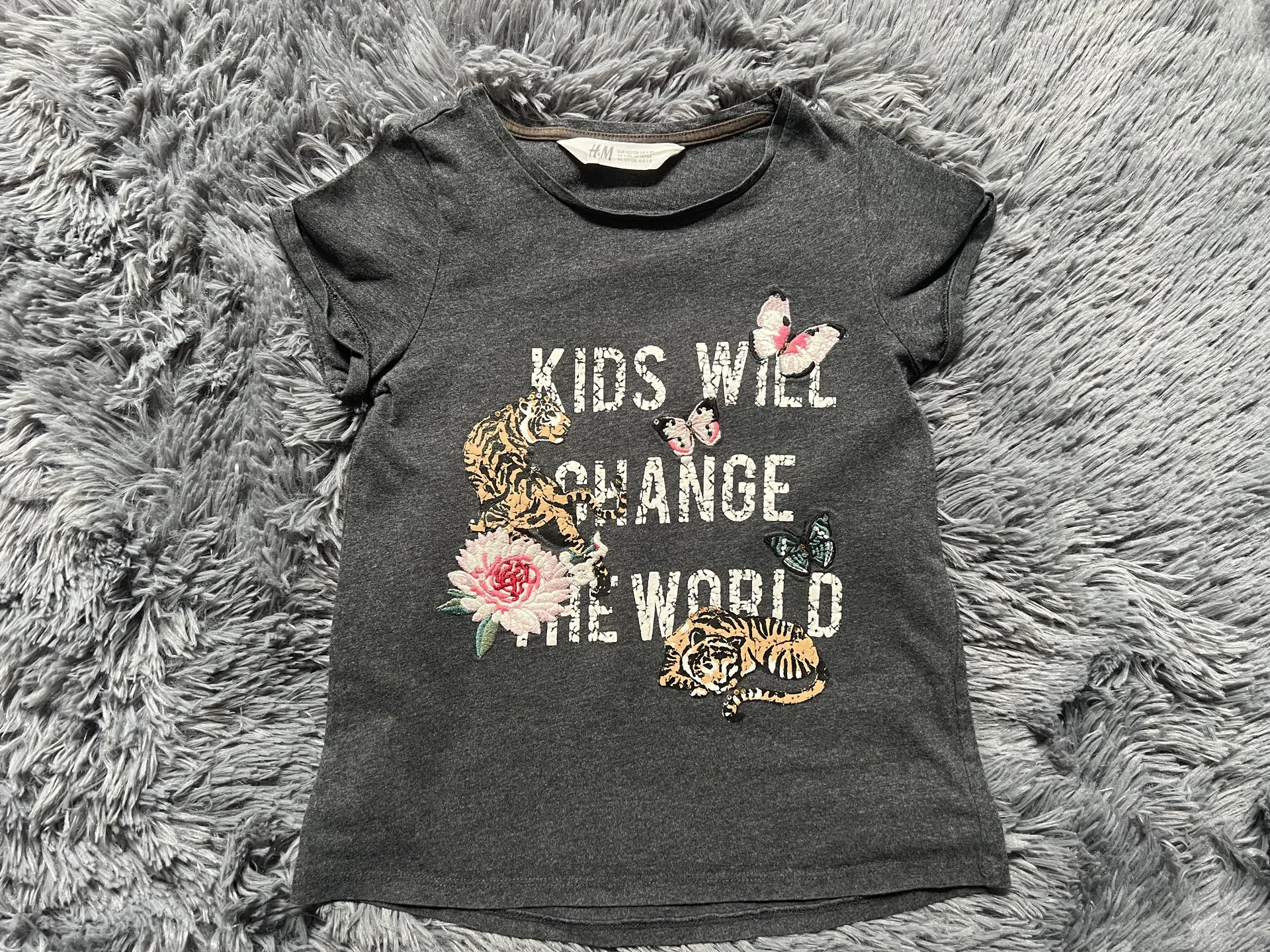 Юбка и футболка для девочки 116 122 Zara H&M - миниатюра 2