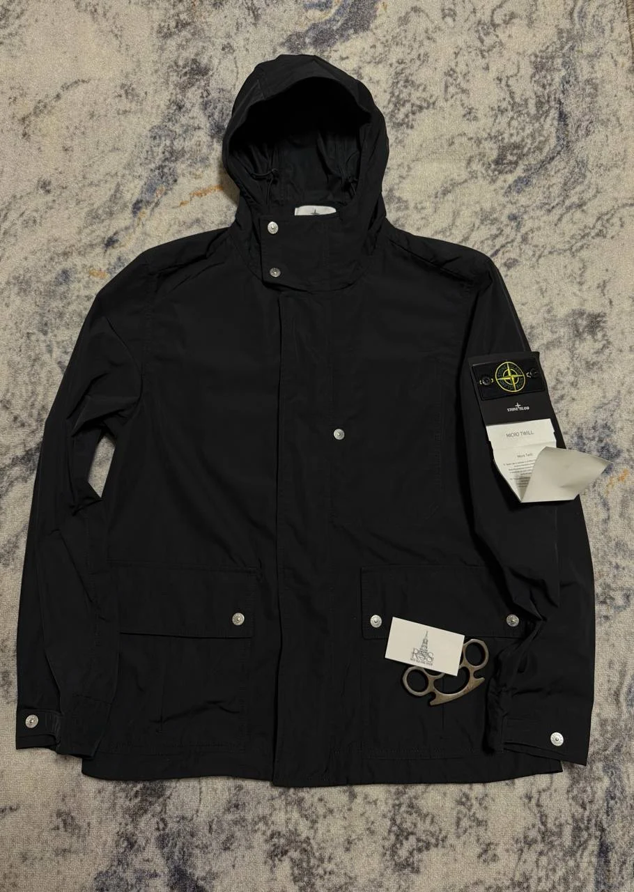 Stone island micro twill ветровка - миниатюра 2