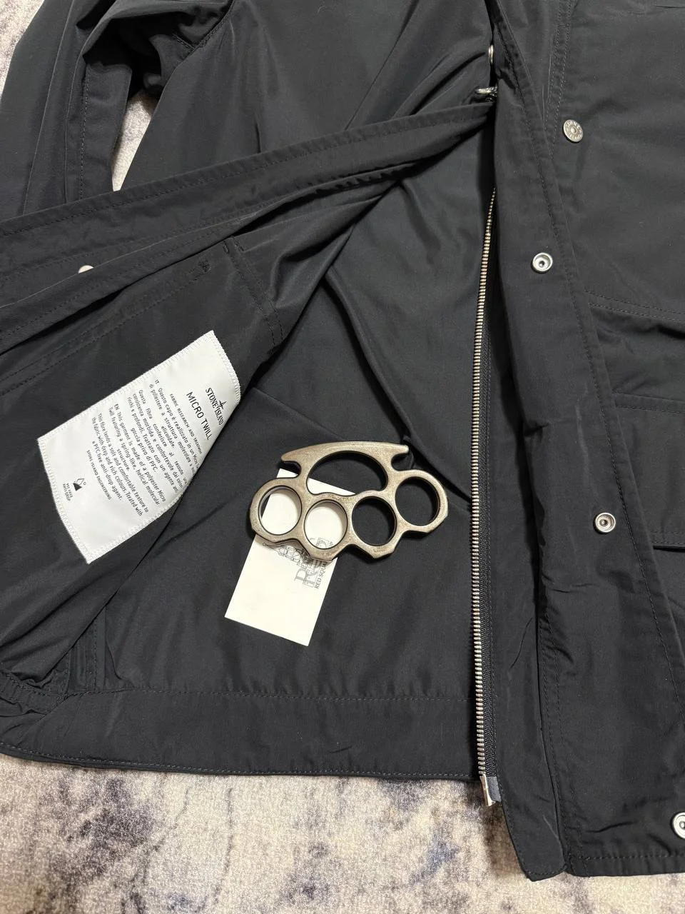 Stone island micro twill ветровка - миниатюра 5