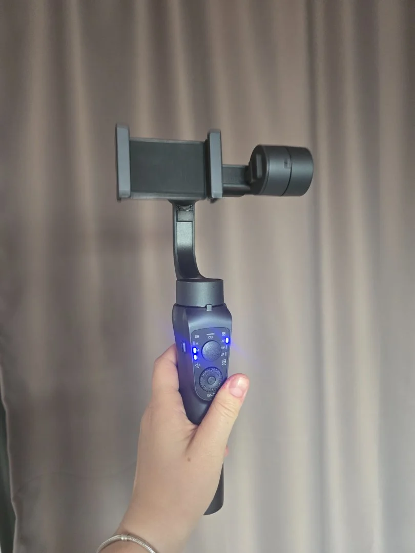 Стабилизатор для телефона трехосевой / Qiimos Gimbal S5B - изображение 1