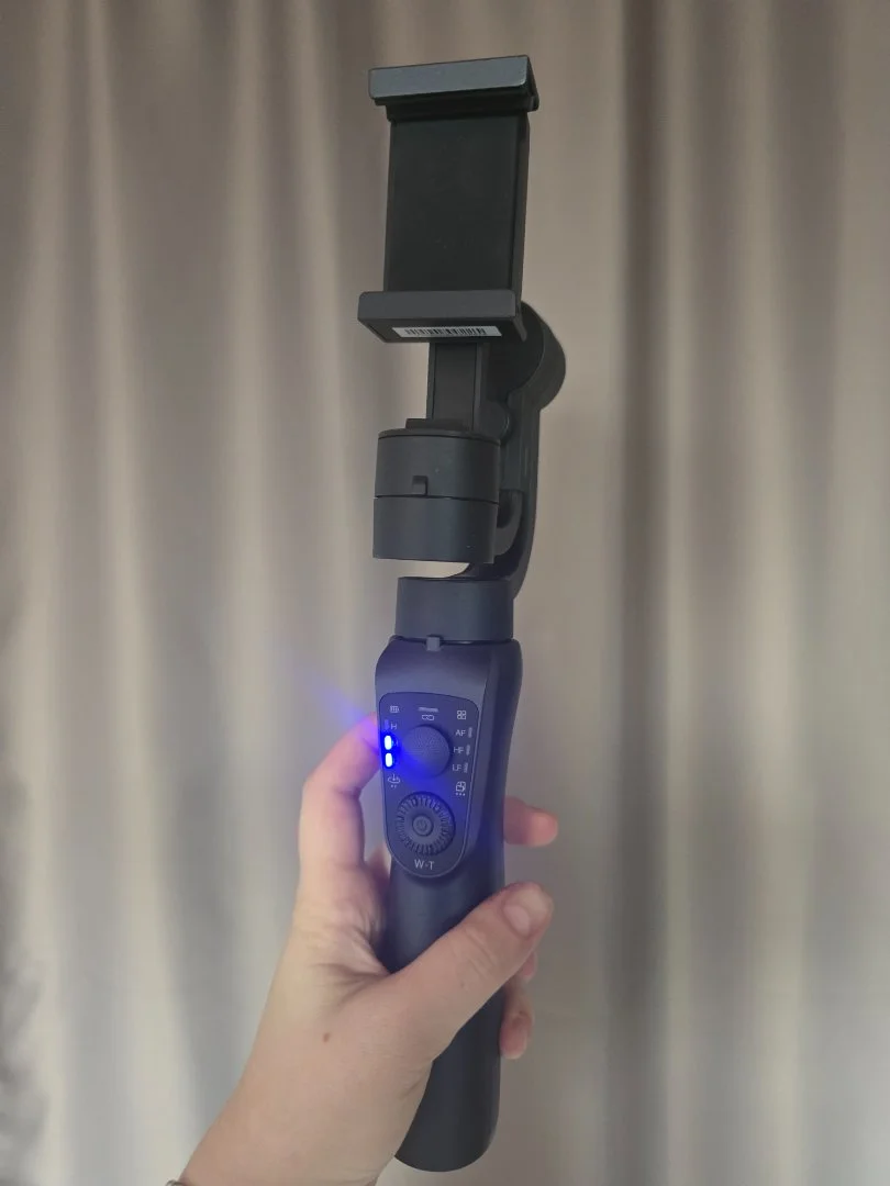 Стабилизатор для телефона трехосевой / Qiimos Gimbal S5B - миниатюра 3