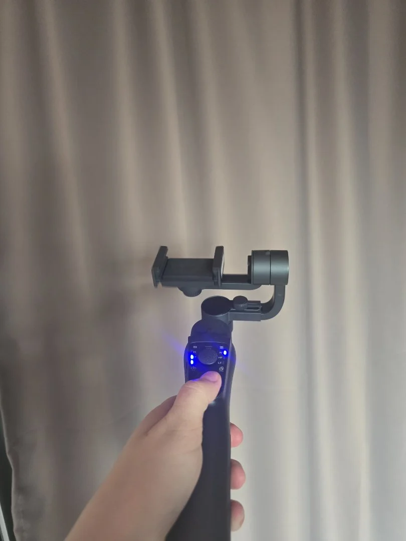 Стабилизатор для телефона трехосевой / Qiimos Gimbal S5B - миниатюра 4