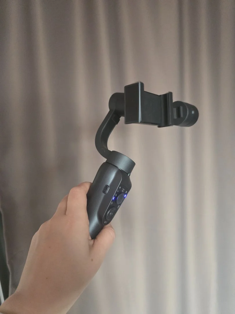 Стабилизатор для телефона трехосевой / Qiimos Gimbal S5B - миниатюра 5