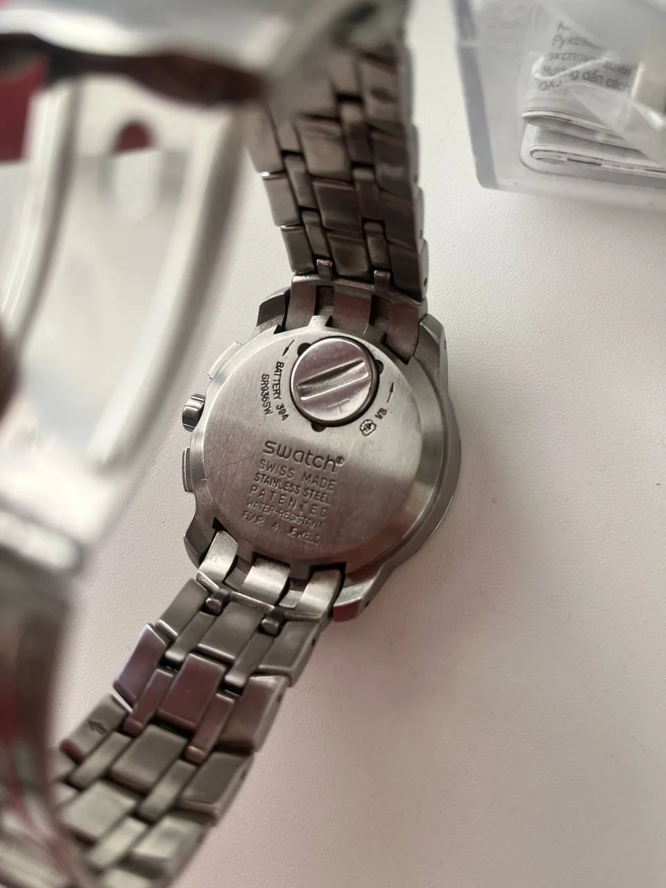 Часы Swatch Irony Retrograge YRS400G - миниатюра 2