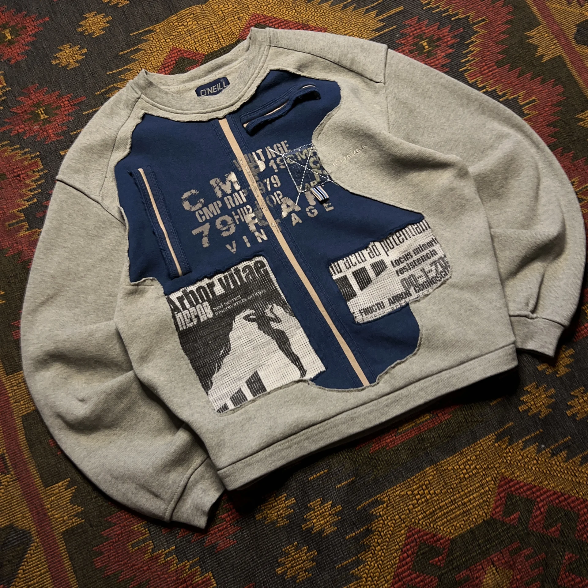 Свитшот O'Neill Patchwork Deconstructed Vintage