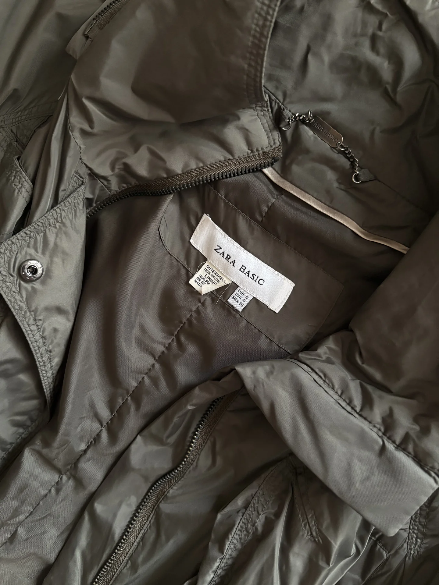 Плащ женский Zara 42-44 размер - миниатюра 2