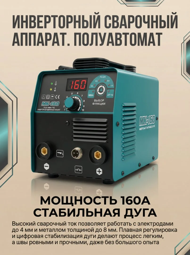 Сварочный полуавтомат. Инверторный аппарат - миниатюра 2