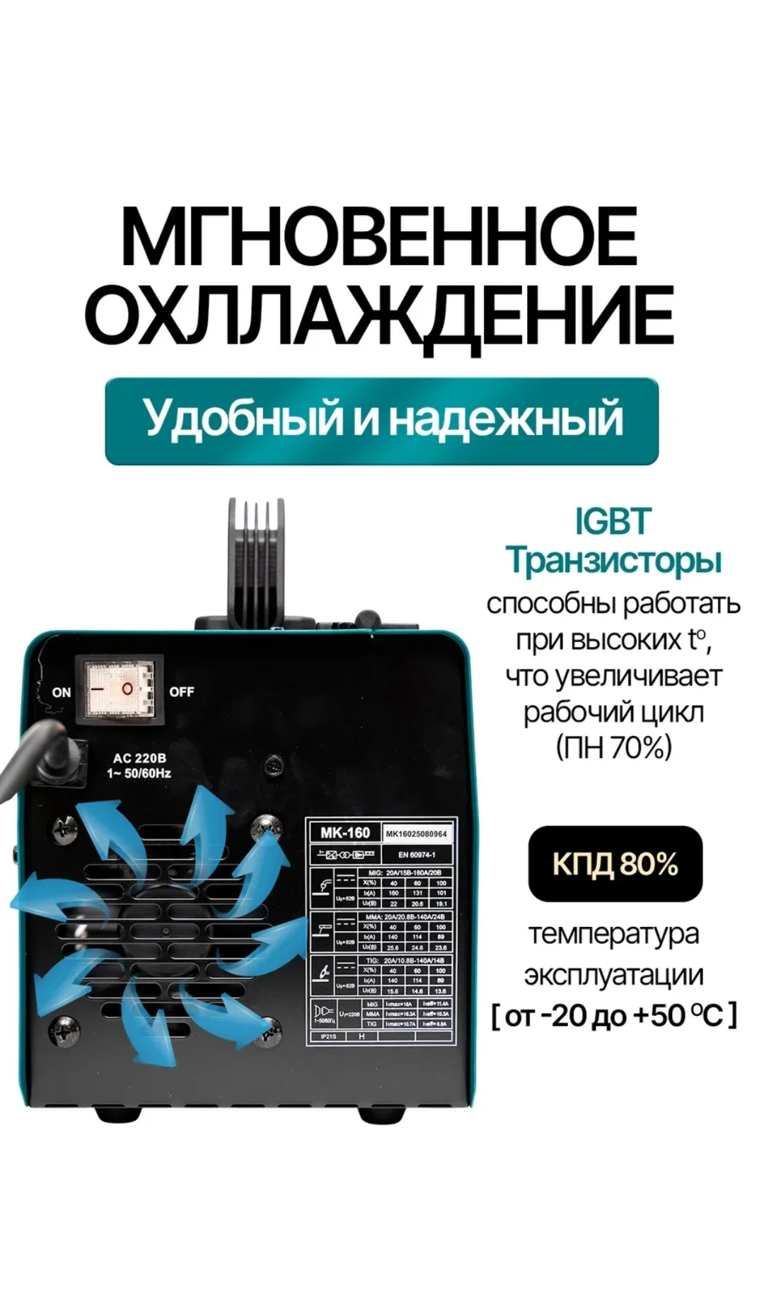 Сварочный полуавтомат. Инверторный аппарат - миниатюра 5