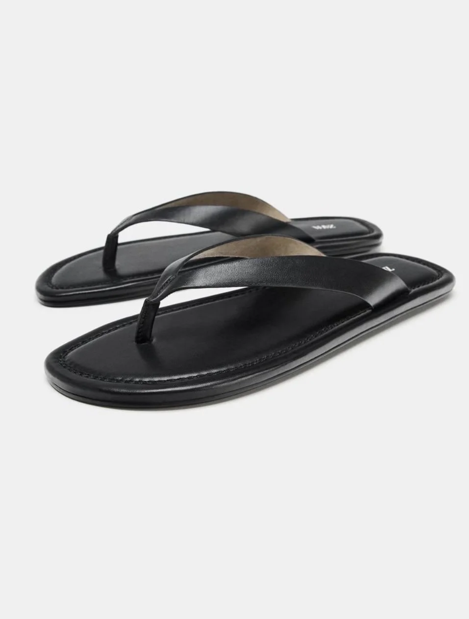 Шлепки zara босоножки zara - миниатюра 2