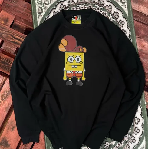 Лонгслив Bap3 x Spongebob (Спанч Боб) — Хайповый - изображение 1