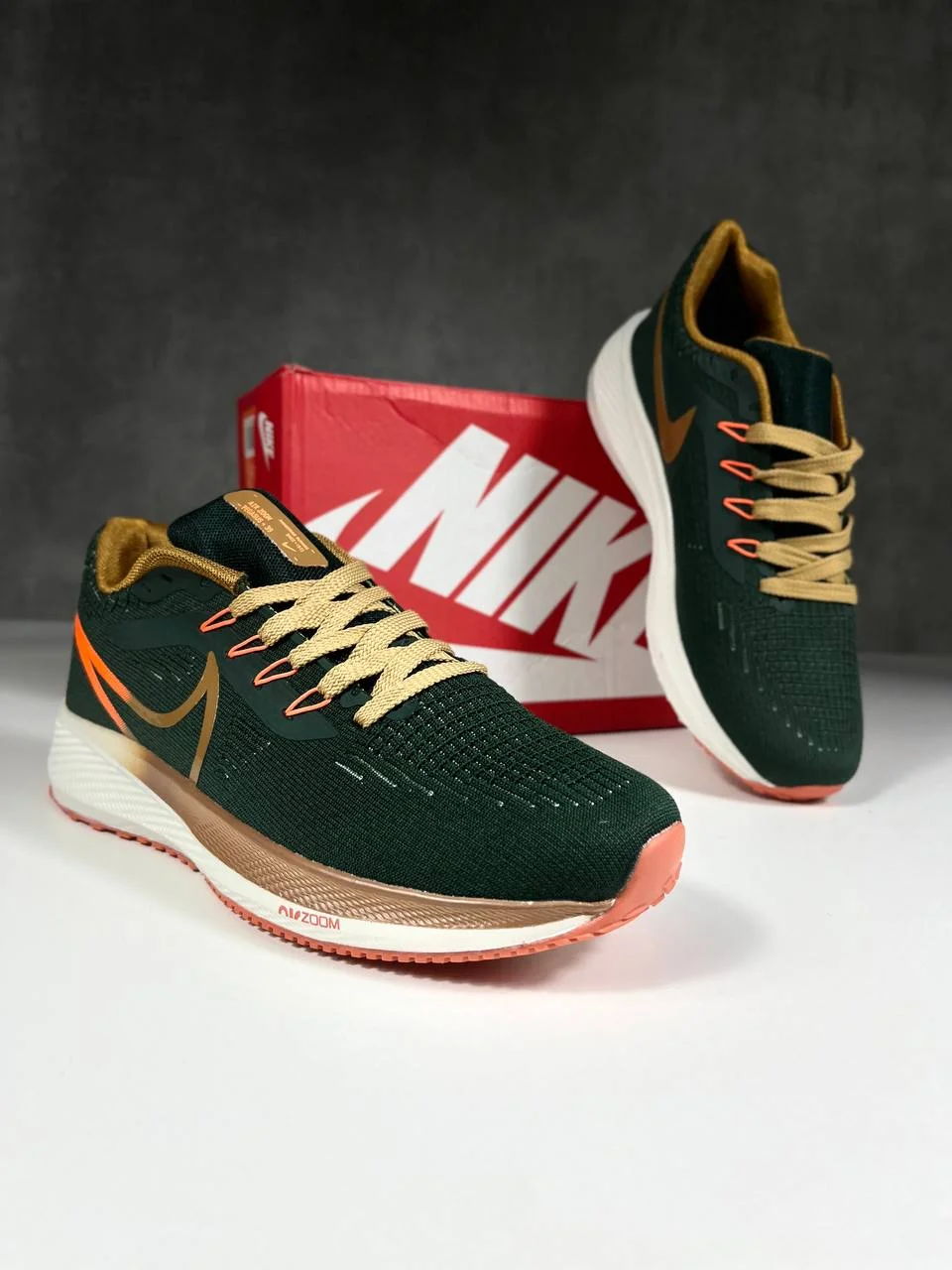 Мужские кроссовки Nike (текстиль / сетка) - изображение 1