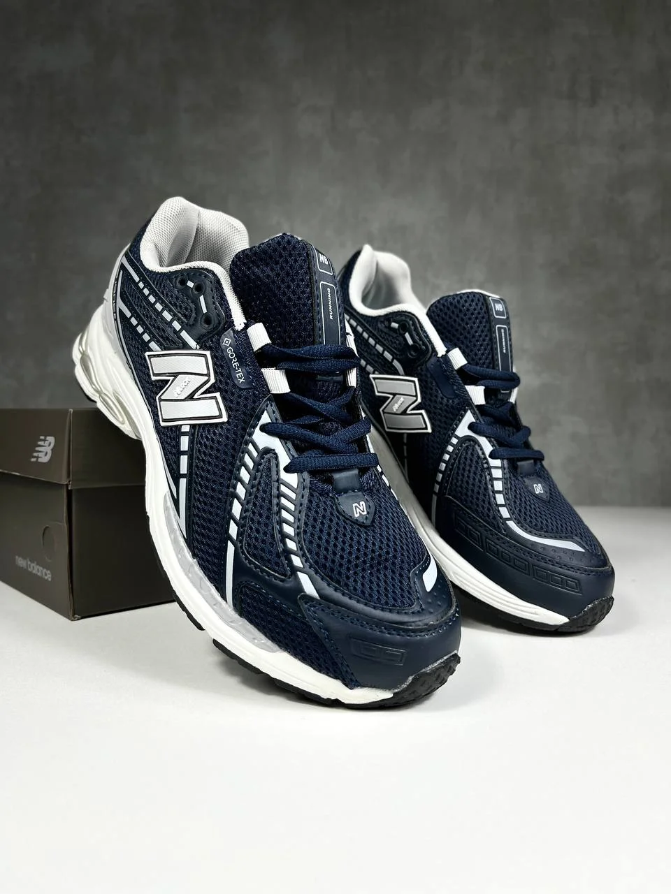 Кроссовки мужские New Balance 1906 (синие) - миниатюра 3
