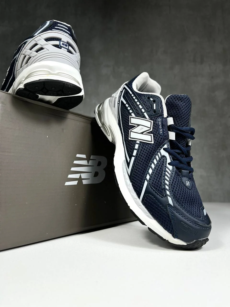 Кроссовки мужские New Balance 1906 (синие) - миниатюра 5
