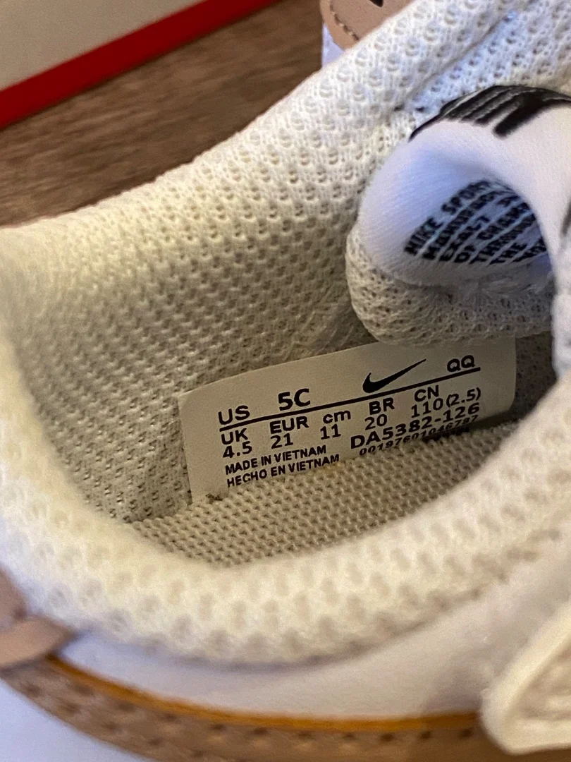 Детские кроссовки NIKE оригинал 21 размер - миниатюра 9