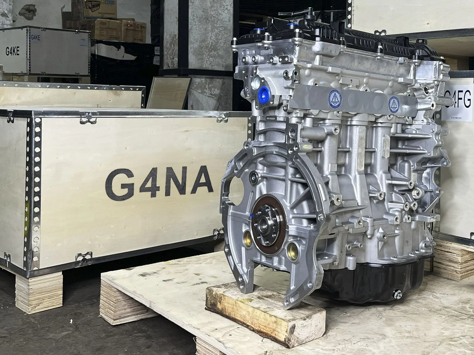 Двигатель Новый G4FC Hyundai / Kia 1.6 L - миниатюра 4