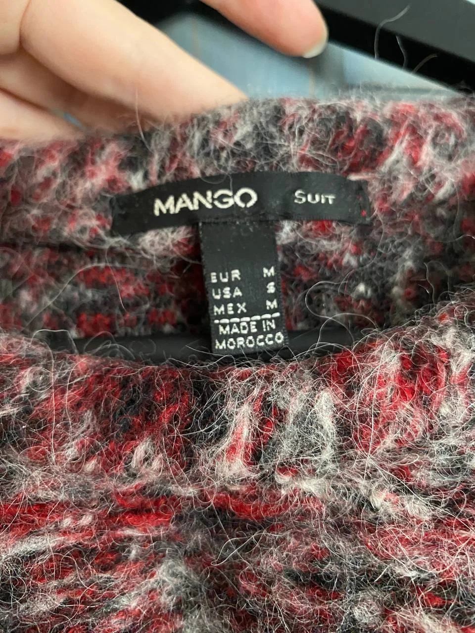шерстяная кофта MANGO М - миниатюра 2