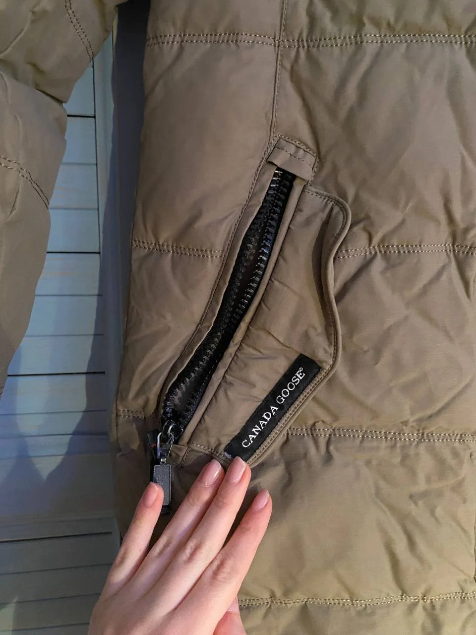 Пуховик детский canada goose S - миниатюра 4