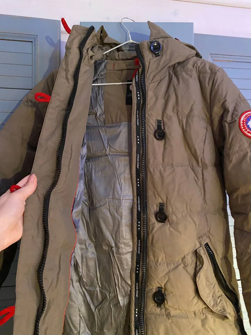 Пуховик детский canada goose S - миниатюра 7