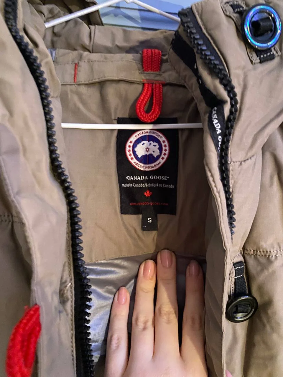 Пуховик детский canada goose S - миниатюра 8