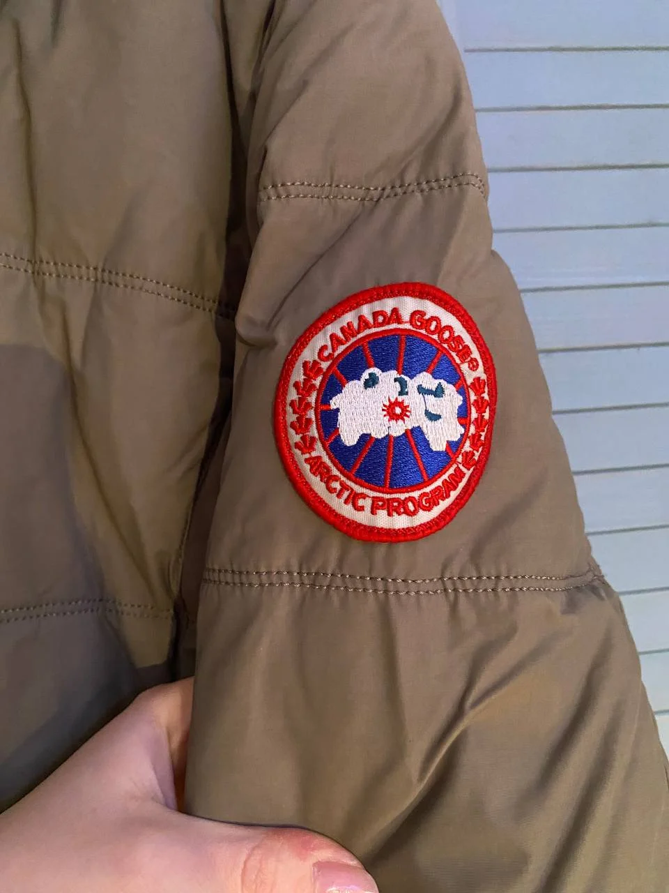 Пуховик детский canada goose S - миниатюра 9