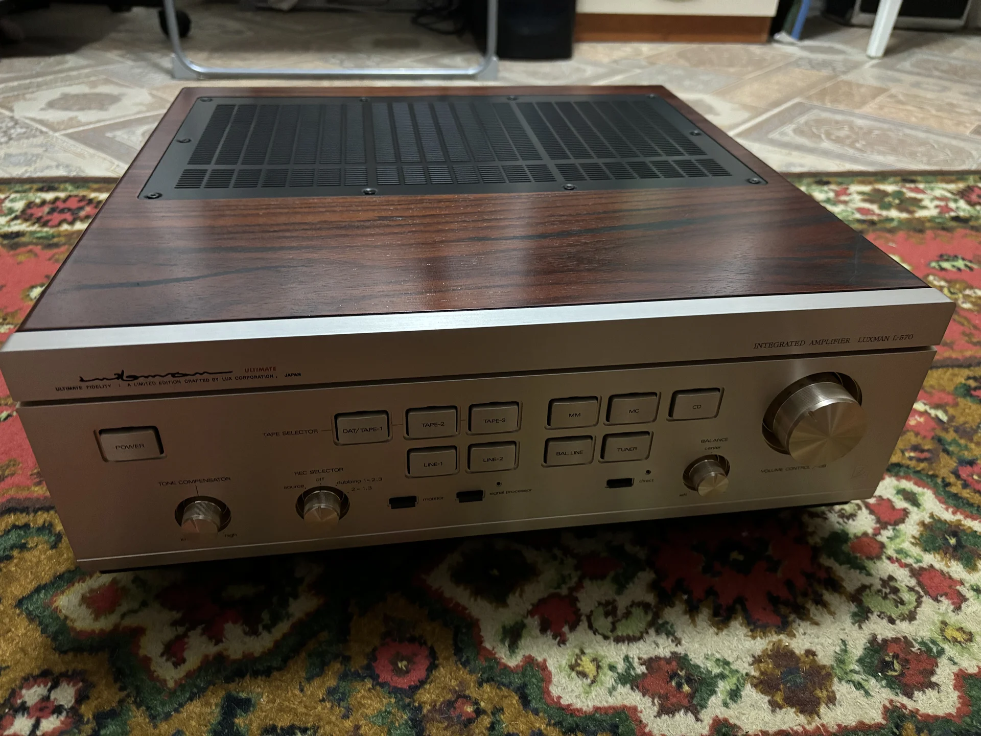 Усилитель Luxman 570 - миниатюра 15