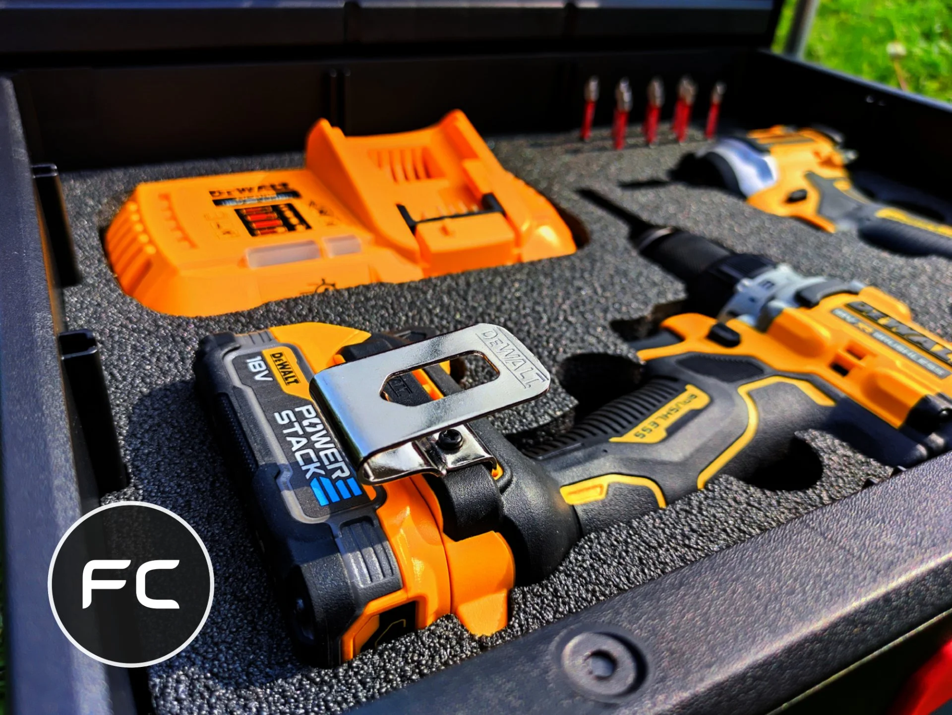 Ложементы для DeWALT 18/20V в ящики Milwaukee Packout - миниатюра 3