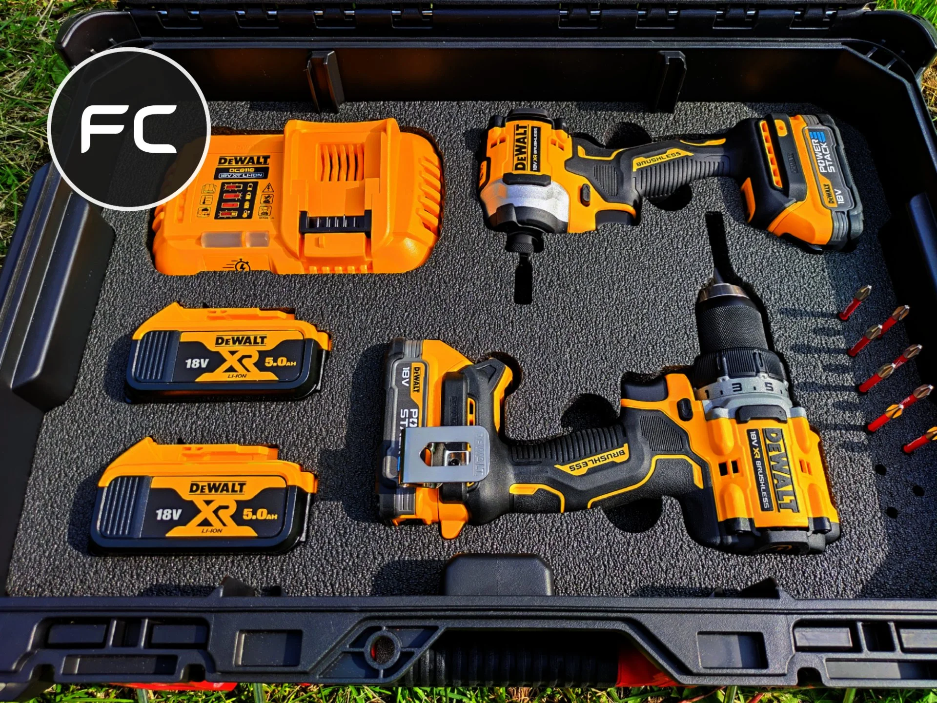 Ложементы для DeWALT 18/20V в ящики Milwaukee Packout - миниатюра 7