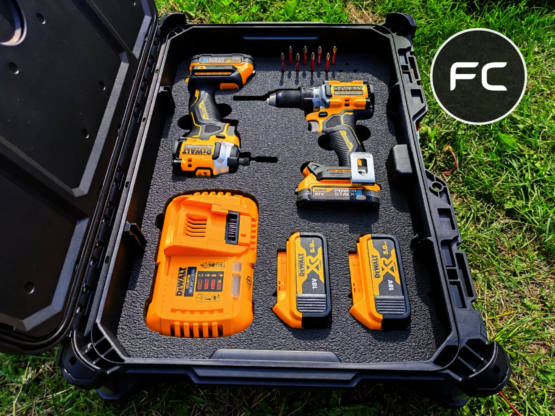 Ложементы для DeWALT 18/20V в ящики Milwaukee Packout - миниатюра 8