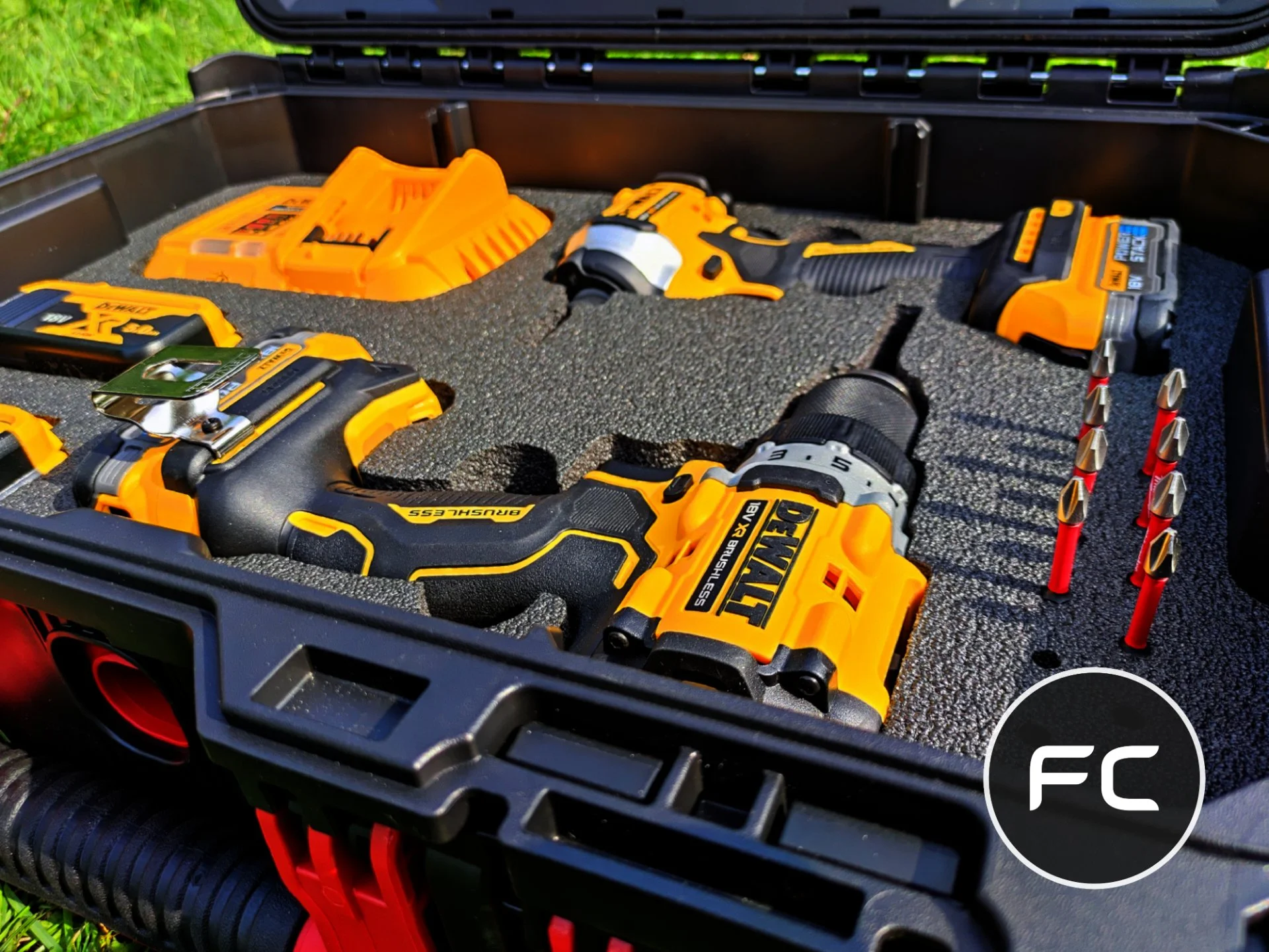 Ложементы для DeWALT 18/20V в ящики Milwaukee Packout - миниатюра 9