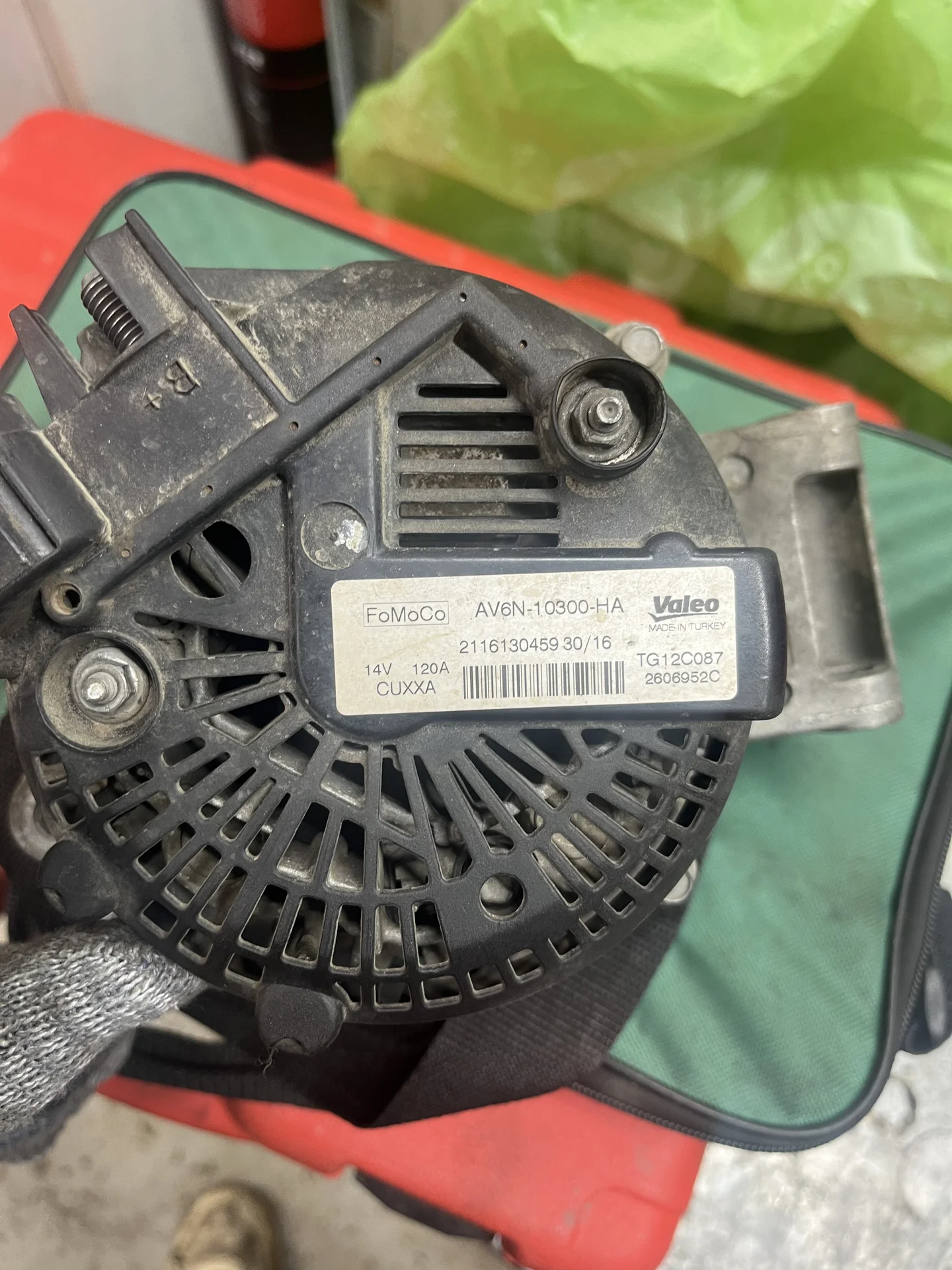 Генератор ford AV6N-10300-HA - миниатюра 2