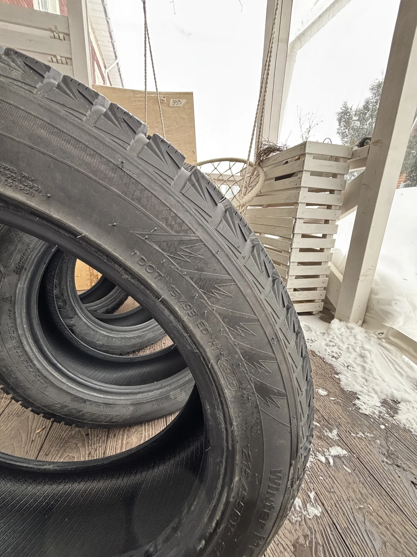 Колеса зимние Hankook Winter I'Cept X RW10 215/55 - миниатюра 2