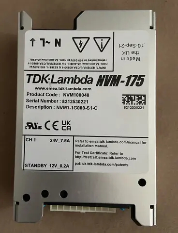 Tdk lambda источник питания nvm 175