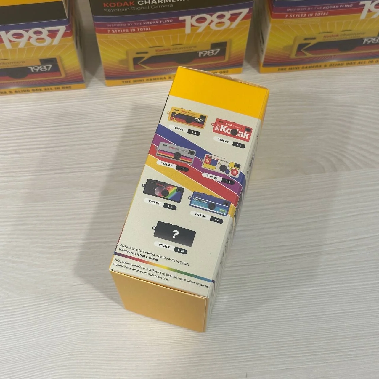 Codak charmera chamera camera 1987 камера брелок - миниатюра 4