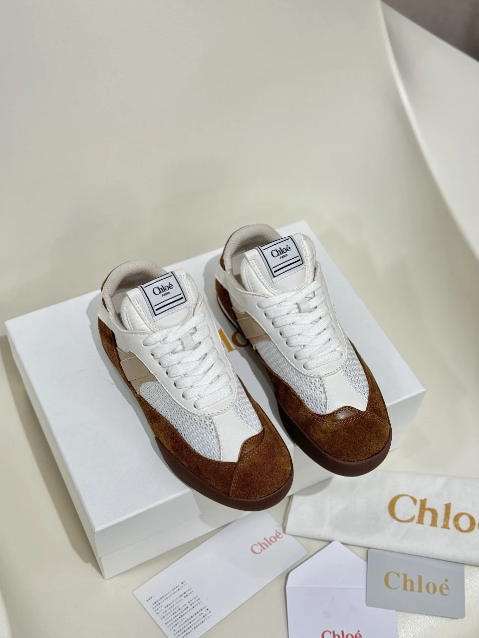 Кеды кроссовки Chloe - миниатюра 5