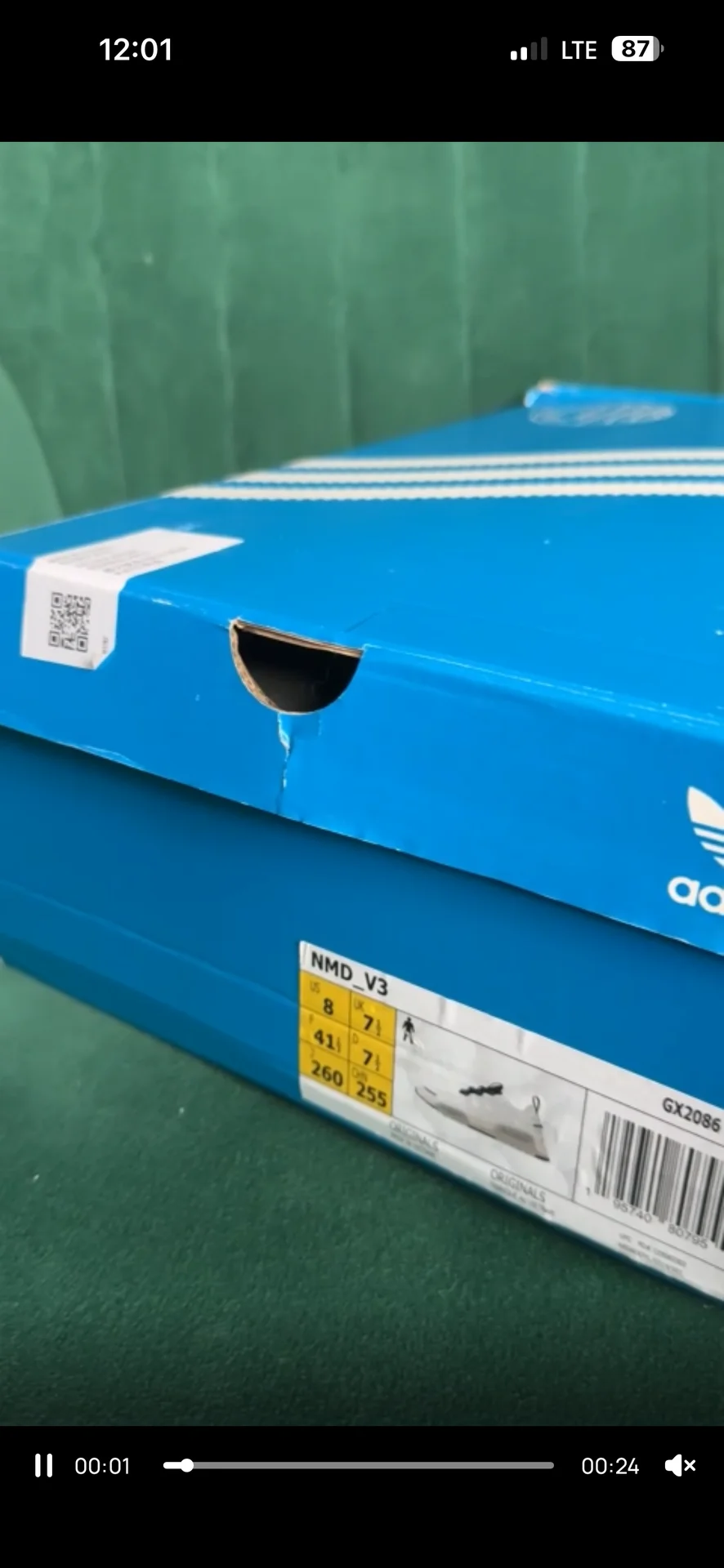 Adidas is NMD V3 мужские кроссовки оригинал 41,5 - миниатюра 8