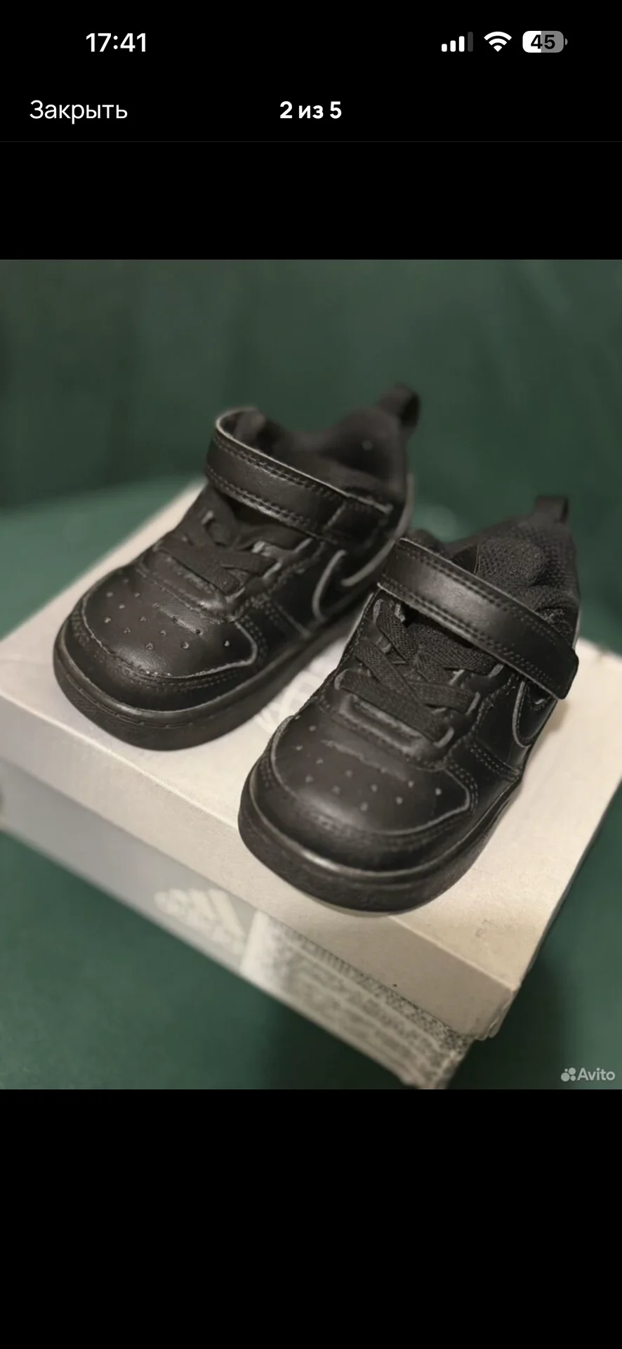 Кроссовки 21 размер Nike для малышей - миниатюра 2