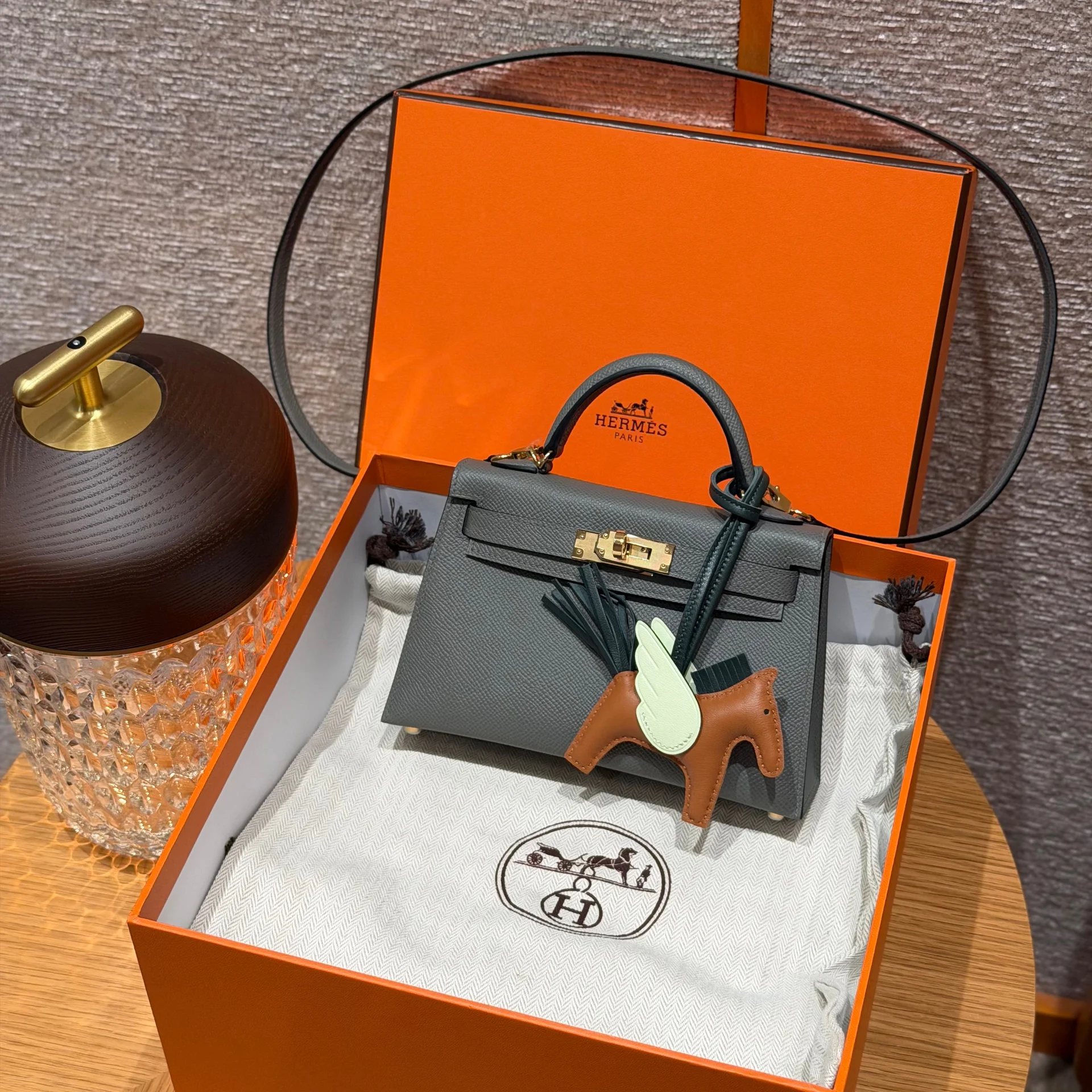 Сумка Hermès Mini Kelly 2 Epsom - миниатюра 2