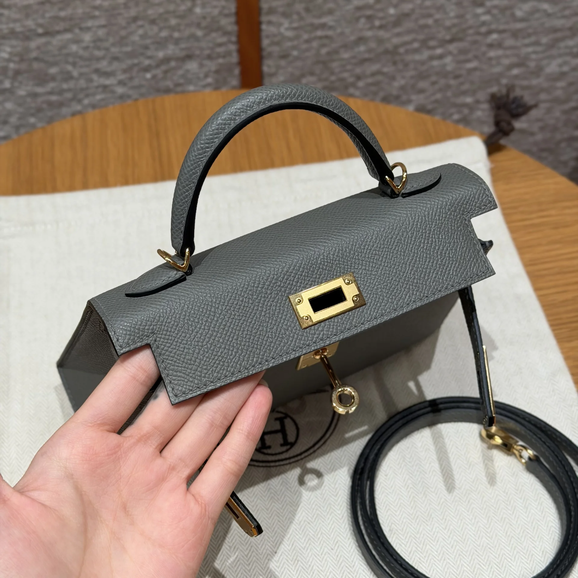 Сумка Hermès Mini Kelly 2 Epsom - миниатюра 5