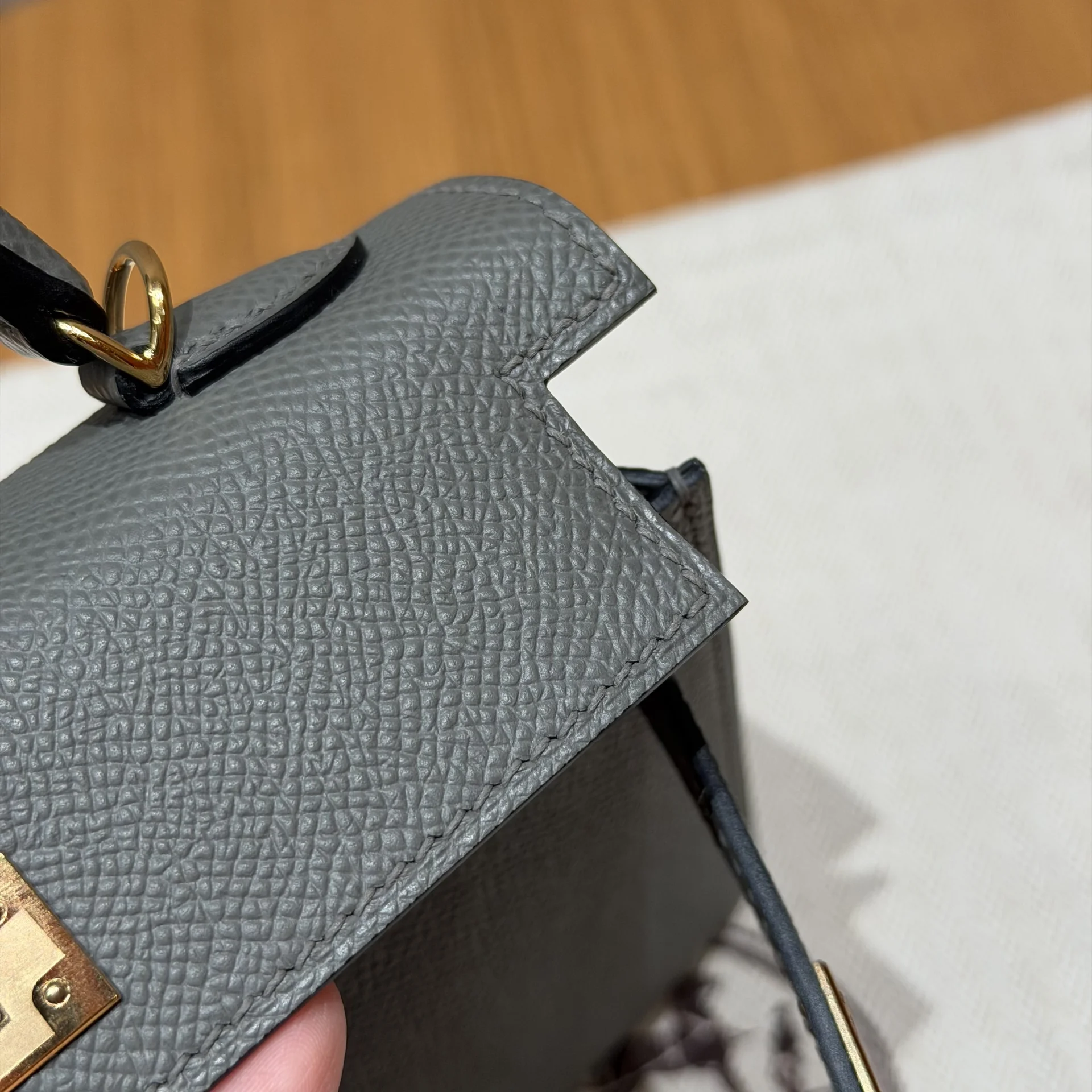 Сумка Hermès Mini Kelly 2 Epsom - миниатюра 6
