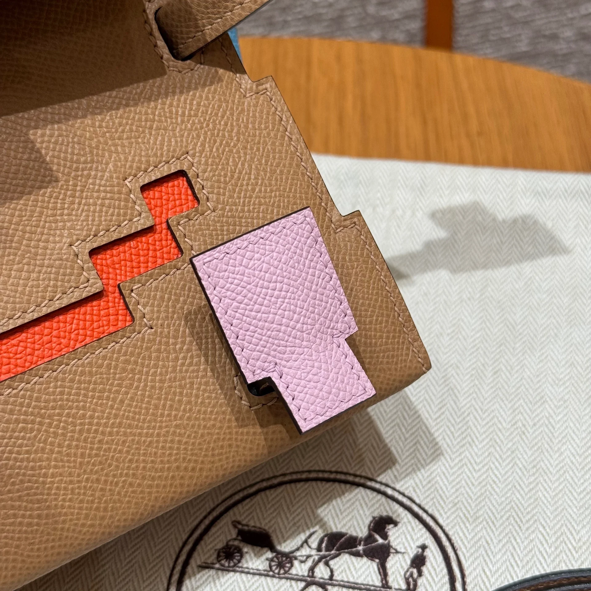 Сумка Hermès Kelly Doll Picto - миниатюра 4