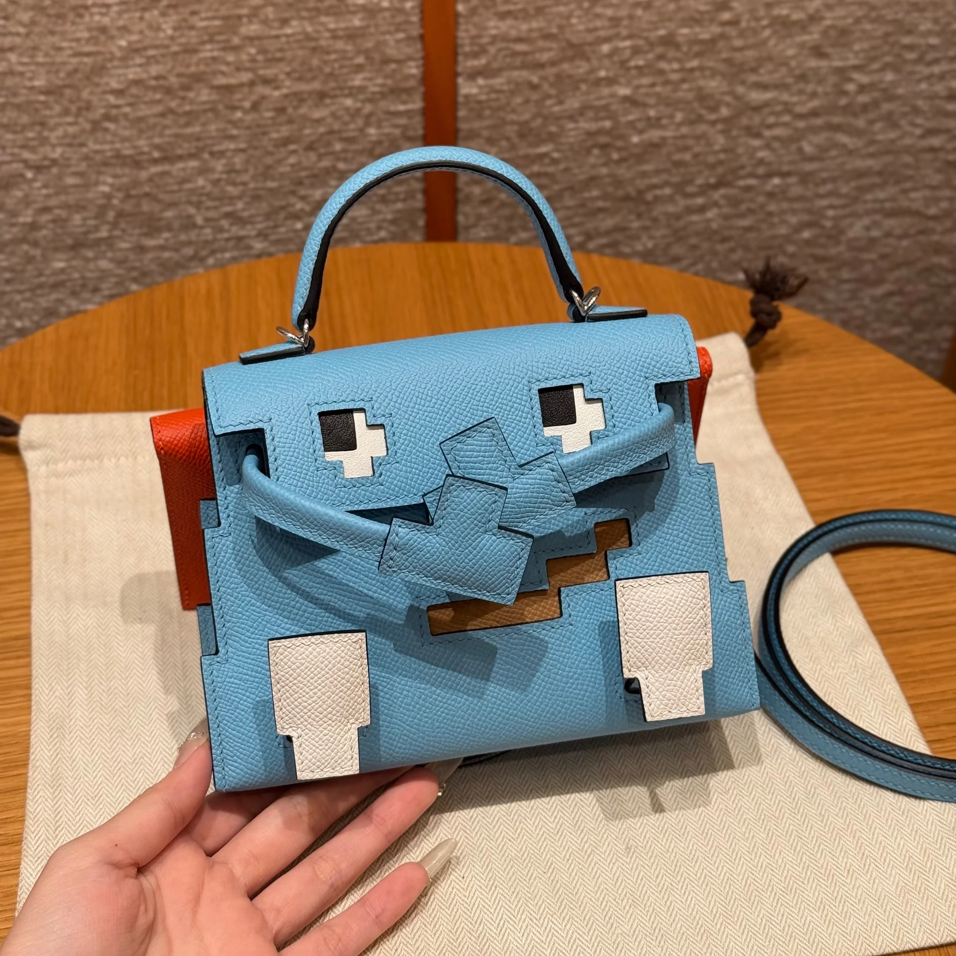 Сумка Hermès Kelly Doll Picto - миниатюра 6