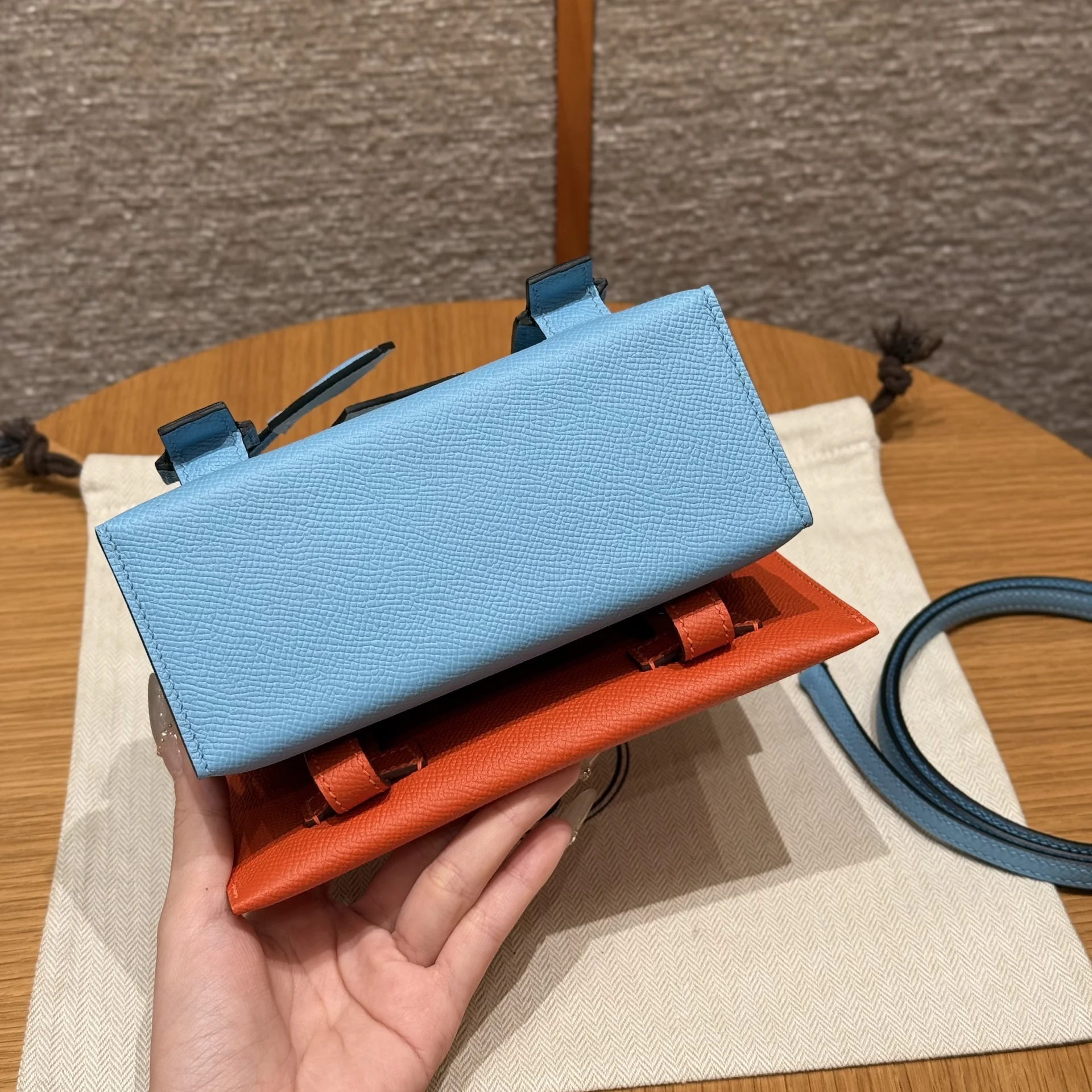 Сумка Hermès Kelly Doll Picto - миниатюра 9