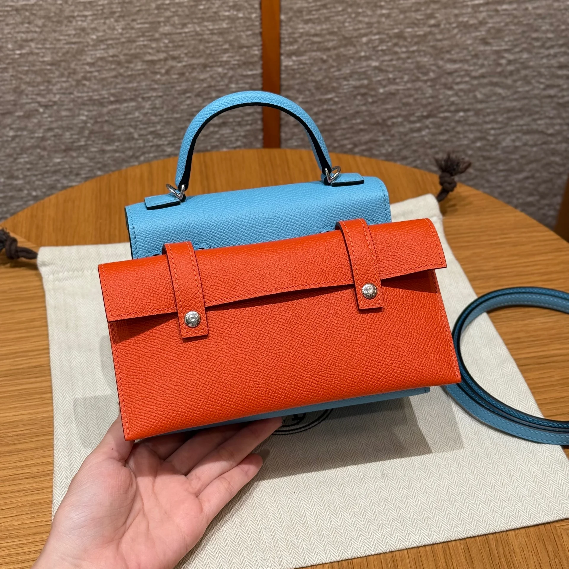 Сумка Hermès Kelly Doll Picto - миниатюра 11