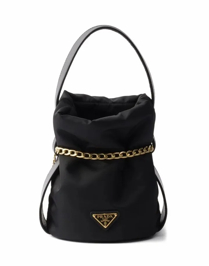 Сумка Prada Mini Petit Sac Noir Bucket Bag