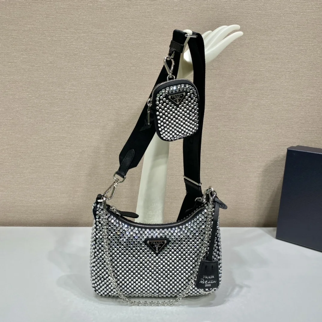 Сумка Prada Studded Re-Edition Tote Bag - миниатюра 21