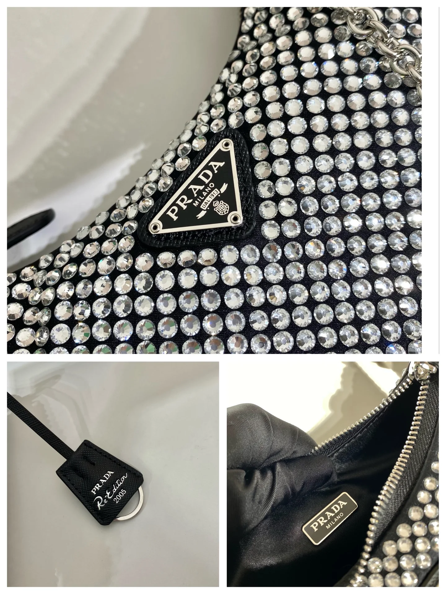 Сумка Prada Studded Re-Edition Tote Bag - миниатюра 25